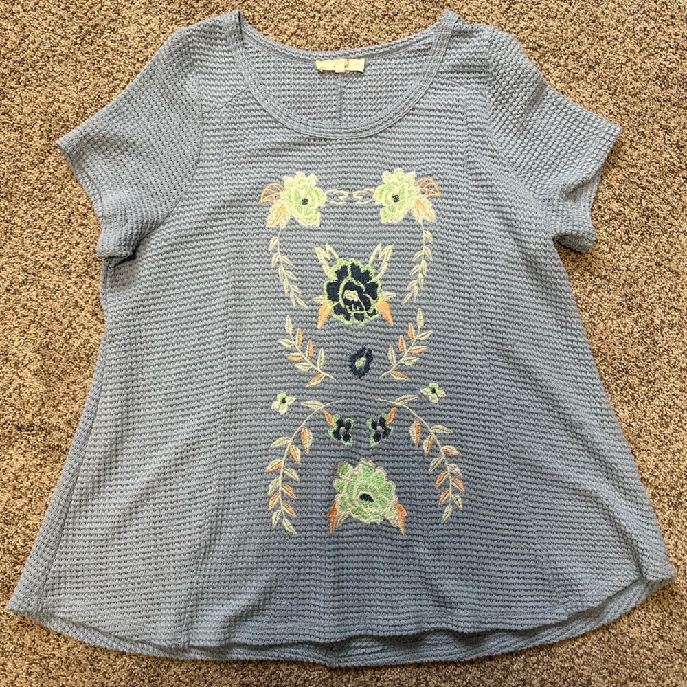 Embroidered Tee